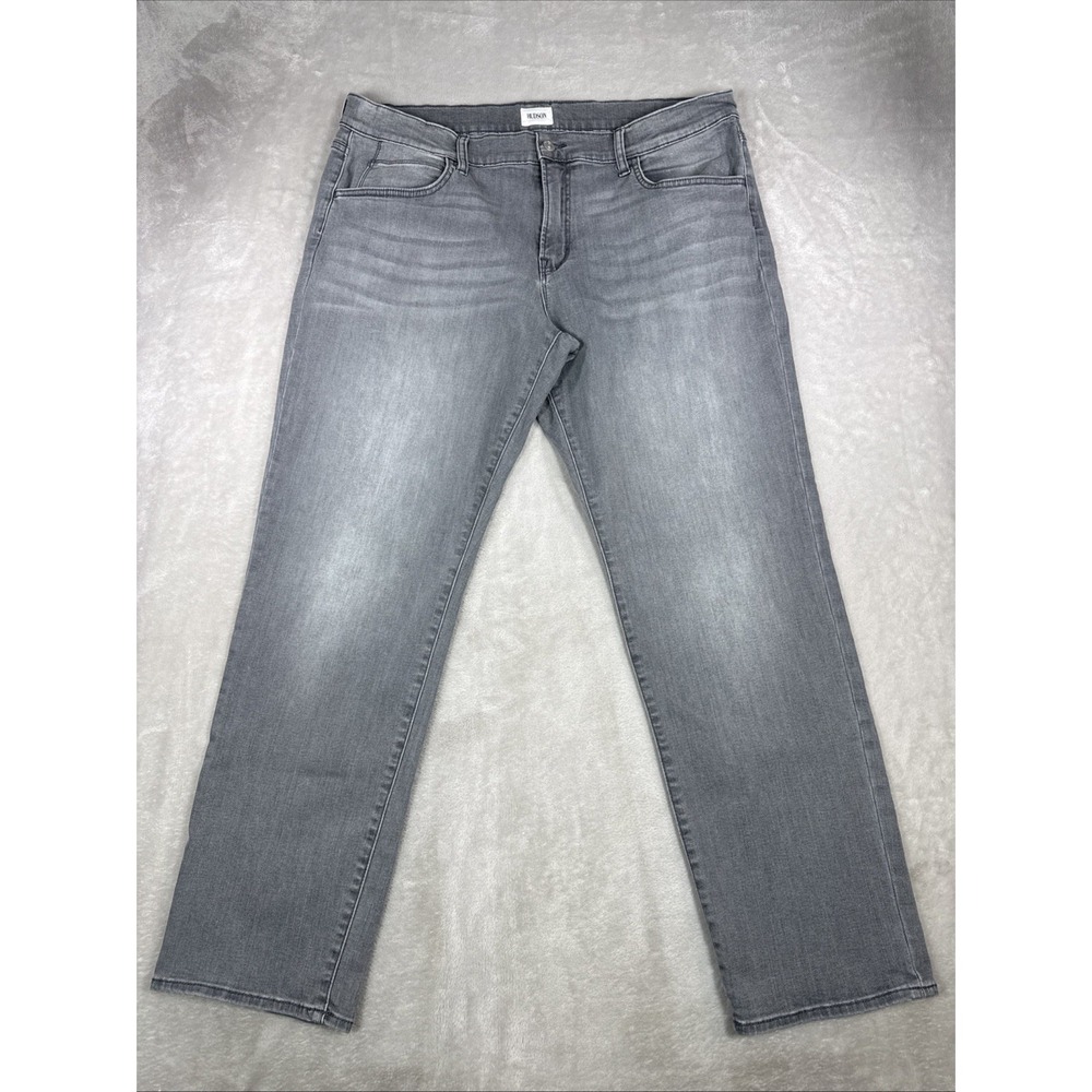 Hudson Blake Jeans Light Gray Slim Straight Men's Size 40X30 Stretch